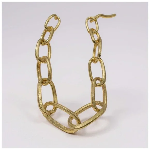 Women’s Elegant Gold Link ‘Chunky’ Necklace. 39” - Picture 8 of 12